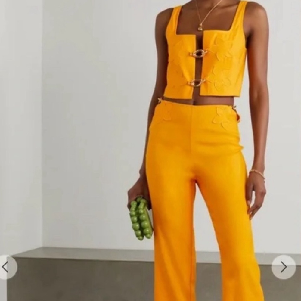 Cult Gaia Annie Linen Set